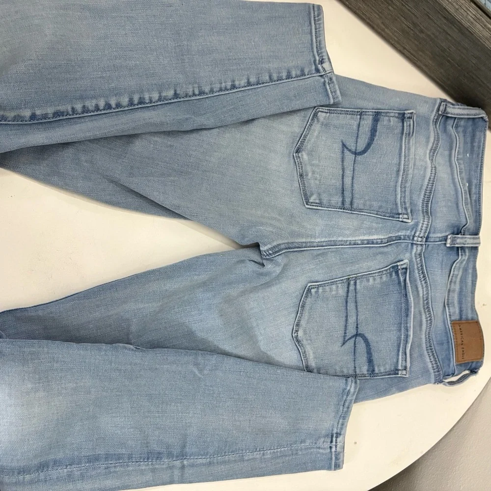 American Eagle Outfitters Blue stretch Skinny Jeans - Picture 8 of 15